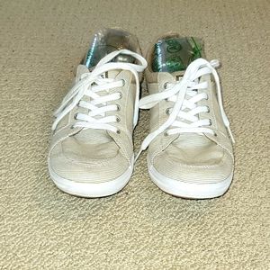 Like New Striped Keds